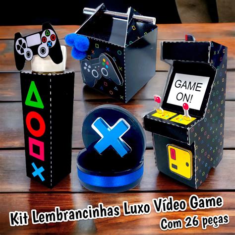 Lembrancinha tema video game 